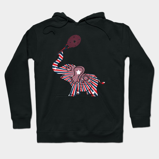 US Open Tennis Elephant Hoodie by TopTennisMerch